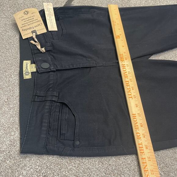 Democracy Womens Ab technology freedom ankle jeans sz 14 high rise black jeans - Picture 8 of 12